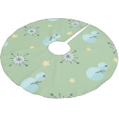 Snowmen uit de Mideeuw Kerstboom Rok (Gekanteld)