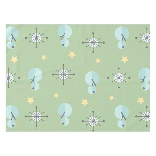 Snowmen uit de Mideeuw Tafelkleed (Voorkant (Horizontaal))