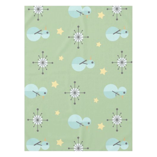 Snowmen uit de Mideeuw Tafelkleed (Voorkant)