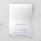 SNOWMEN Vakantie Winter Kerst Wenskaart Feestdagen Kaart (Binnen)