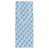 Snowmen Wijn Cadeautas (Achterkant)