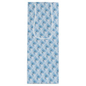 Snowmen Wijn Cadeautas (Voorkant)