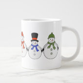 Snowmen Winter is gekomen Grote Koffiekop (Rechts)