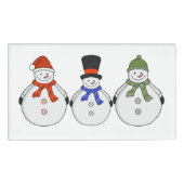 Snowmen Winter is gekomen Naambadge (Voorkant)