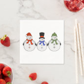 Snowmen Winter is gekomen Servet (Insitu)