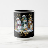 Snowmen with Gifts and Trees  Mok (Midden)