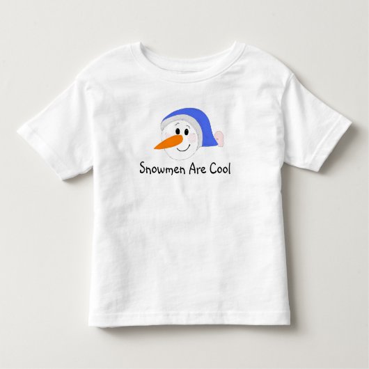 Snowmen zijn kool kinder shirts (Voorkant)