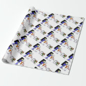 SnowMidge Kerstmis Chanoeka Verjaardag Gift Papier (Uitgerold)