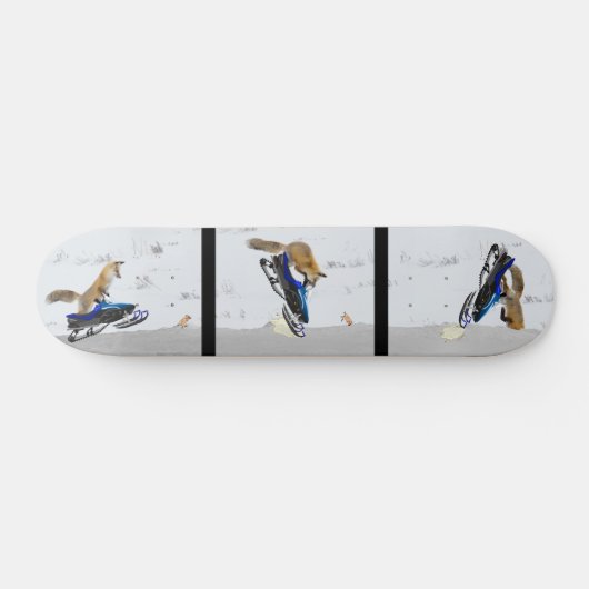 Snowmo Fox Persoonlijk Skateboard (Horizontaal)