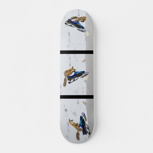 Snowmo Fox Persoonlijk Skateboard (Voorkant)