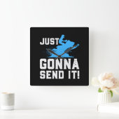 Snowmobiel - Ik stuur het gewoon door Vierkante Klok (Huis)