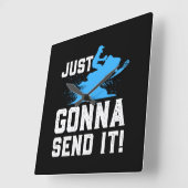 Snowmobiel - Ik stuur het gewoon door Vierkante Klok (Hoek)