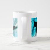 Snowmobiel op Icy Trails Grote Koffiekop (Achterkant)