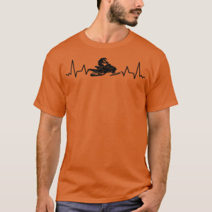 Snowmobiel Sneeuwmotorfiets Snowmobile T-shirt