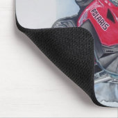 Snowmobier Mousepad Muismat (Hoek)
