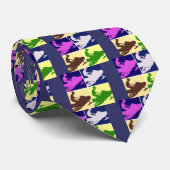 Snowmobier/Pop Art Stropdas (Opgerold)