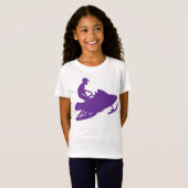 Snowmobier T-shirt (Voorkant volledig)