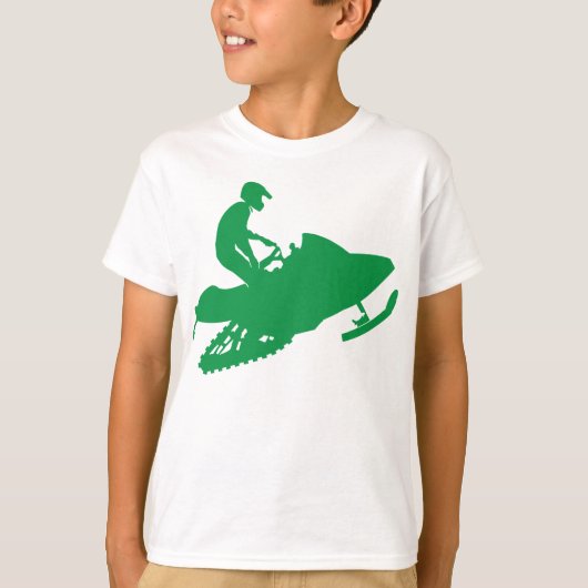 Snowmobier T-shirt (Voorkant)