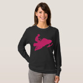Snowmobier T-shirt (Voorkant volledig)