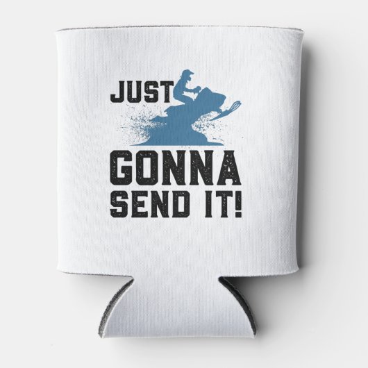 Snowmobiing Blikjeskoeler (Voorkant)