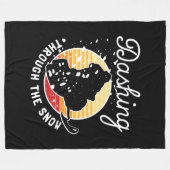 Snowmobiing - Dashing door de sneeuw Fleece Deken (Voorkant (Horizontaal))