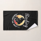 Snowmobiing - Dashing door de sneeuw Handdoek (Handdoek)