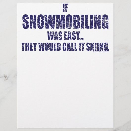 Snowmobiing-is-EASY[1] Flyer (Voorkant)