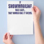 Snowmobiing-is-EASY[1] Flyer (Hand)