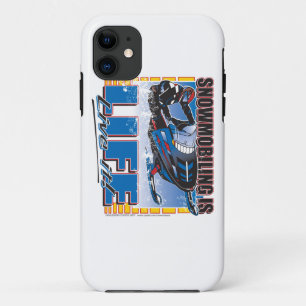 Snowmobiing is het leven Case-Mate iPhone case
