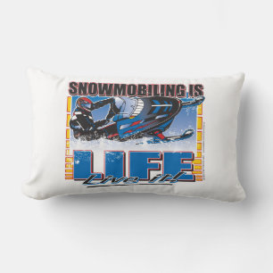 Snowmobiing is het leven kussen