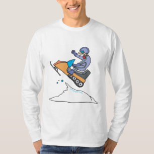 Snowmobiing Jump T-shirt