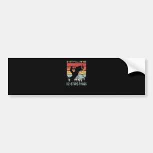 Snowmobiing Snowmobil Bumpersticker