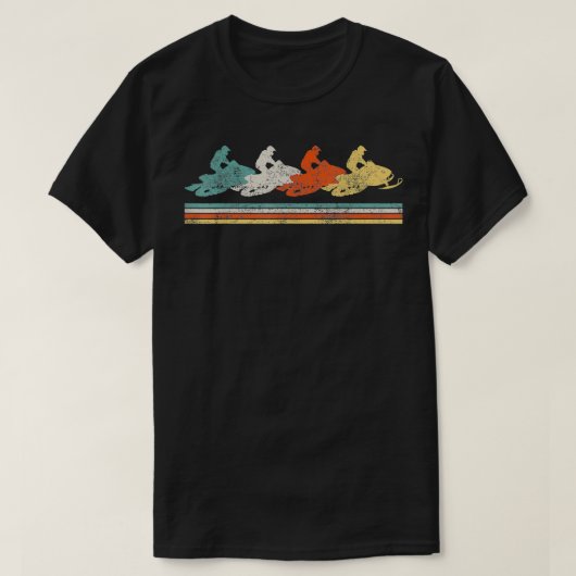 Snowmobiing Snowmobile  T-shirt (Design voorkant)