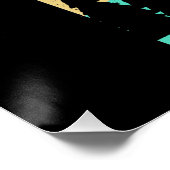 Snowmobiing Snowmobilie Perfect Poster (Hoek)