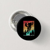 Snowmobiing Snowmobilie Ronde Button 3,2 Cm (Voorkant /achterkant)