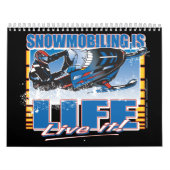Snowmobile Calander Kalender (Hoes)