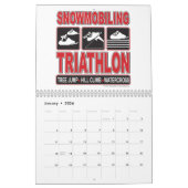 Snowmobile Calander Kalender (Jan 2026)