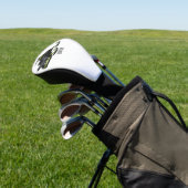 Snowmobile cartoon illustratie golfheadcover (Insitu)