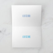 Snowmobile cartoon illustratie kaart (Binnen)