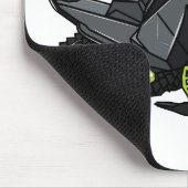 Snowmobile cartoon illustratie muismat (Hoek)