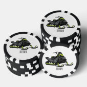 Snowmobile cartoon illustratie poker chips (Opstapeling)