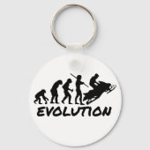 Snowmobile Evolutie Sleutelhanger (Voorkant)