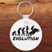 Snowmobile Evolutie Sleutelhanger (Voorkant)
