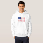 Snowmobile Flag Hoodie (Voorkant volledig)