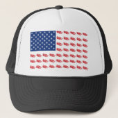 Snowmobile Flag Trucker Pet (Voorkant)