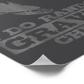 Snowmobile I Don't Crash Random Gravity Checks Fun Poster (Hoek)