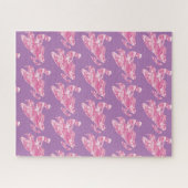 Snowmobile in roze Camouflage Legpuzzel (Horizontaal)