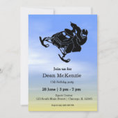 Snowmobile Kaart (Voorkant)