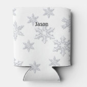 Snowmobile laat het sneeuwmaken op maat blikjeskoeler (Achterkant)