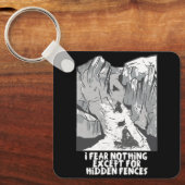 Snowmobile Lover Quote Sleutelhanger (Voorkant)